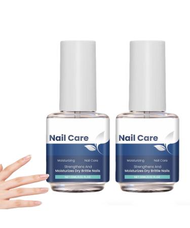 Soin fortifiant pour ongles brillants et intensifs fortifiant pour ongles fragiles et ab m s soin r parateur pour ongles de pieds cassants et d doubl s huile nourrissante pour cuticules (2PCS)