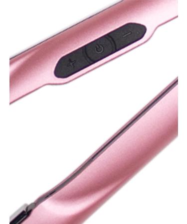 ANGENIL Argan Oil 2-in-1 Hair Straightener & Curler | Professional Portable Flat Iron | 1 Inch Dual Voltage LCD Display | Pink - Buy Online on GoSupps.com