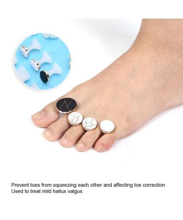Toe Separator Set - 8 Pieces Silicone Washable & Reusable for Pedicure Care | Perfect Toe Spreader - Buy Online on GoSupps.com