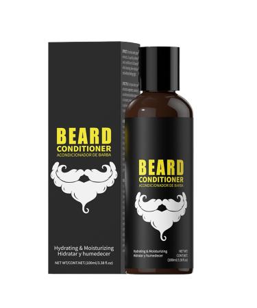 Men's Beard Conditioner | 100ml Softening and Conditioning Beard Oil | Soothing Beard Care Oil - For Styling Shaving Daily Showering Travel Home