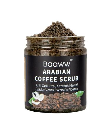 100% Natural Arabica High Caffeine Coffee Scrub  VISIBLE RESULTS AFTER FIRST USE  Coconut and Shea Butter  Best Acne  Anti Cellulite and Stretch Mark treatment  Spider Vein Therapy for Varicose Veins  Eczema  Lowest Pric...