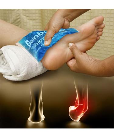 Reusable Gel Ice Packs 2 Pack - Hot and Cold Therapy for Injuries and Pain Relief - Flexible Comfort Ice Pack for Neck, Ankle, Knee, Shoulder, Elbow, Wrist, Feet - 9.8 x 4.3 - Buy Online on GoSupps.com