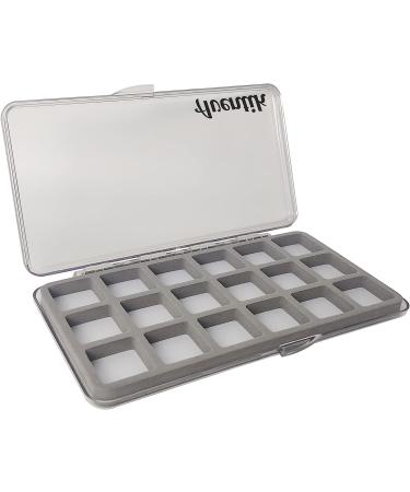 Aventik Super Slim Fly Fishing Box with Magnetic Compartments 7.3X3.8X0.5inch H34-18C - Buy Online on GoSupps.com