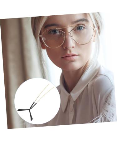 Slip-Resistant Universal Glasses Bracket Replacement - Gold 14x0.5x0.4cm | Durable Holder for Reading Glasses - Buy Online on GoSupps.com