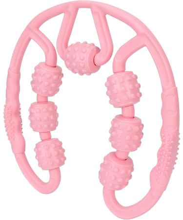 Leg Massage Roller - 7-Wheel Deep Tissue Muscle Roller for Sore Muscle Relief | Versatile Trigger Point Massage Tool for Legs Arms Neck & Waist - Buy Online on GoSupps.com