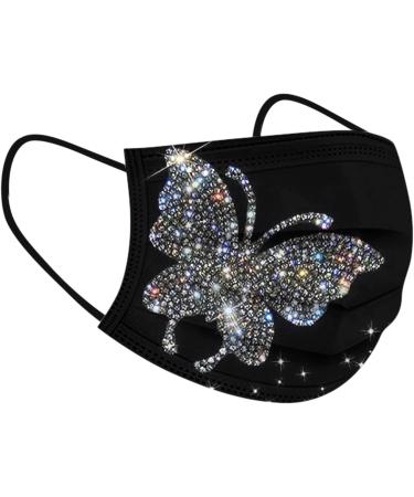 Jingyua 50 Disposable 3-Layer Christmas Motif Face Masks for Adults Stylish Protection for Men & Women - Buy Online on GoSupps.com