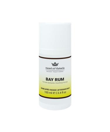 Aftershave Balm for Men | Bay Rum Scent | Canadian Made by Skilled Artisan | After Shave Balm Prevent and Cure Razor Burns | 100 ml (3.4 oz)
