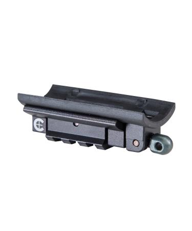 Caldwell Pic Rail Adaptor Plate with Durable Construction and Picatinny Rail Attachment for Outdoor, Range, Shooting and Hunting , Black