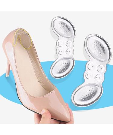 Soft Reusable Scratch-Proof Heel Grip Pads Flexible Cushion for Foot Care | 2 Pairs International Shipping - Buy Online on GoSupps.com