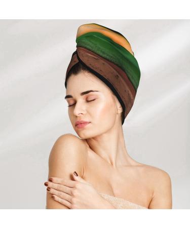 Baseball Coral Velvet Dry Hair Cap Unisex Wet Towel Wrap for Bath Pool Beach & Home - Buy Online on GoSupps.com