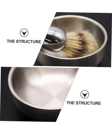 Wooneky 2-Piece Wet Shaving Set | Premium Men's Shaving Brush & Bowl for a Smooth Shave - Buy Online on GoSupps.com