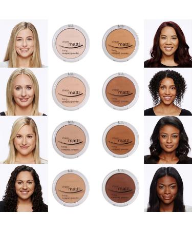 Reddhoon Matte Fixing Powder Makeup Base Matte Finish Setting Powder Foundation Fixing Compact Pressed Powder Long Lasting Make Up Fixer Face Powder 204 buff beige - Buy Online on GoSupps.com