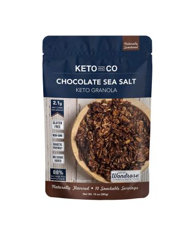 Keto and Co Keto Granola Chocolate Sea Salt 10 oz (285 g)