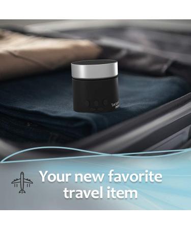 LectroFan Micro2 Non-Looping Sound Machine & Bluetooth Speaker - Black | White Noise, Fan & Ocean Sounds for Sleep, Relaxation, Privacy, Study & Streaming - Buy Online on GoSupps.com