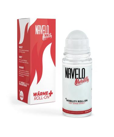 Navelo Mobility Roll-On 50ml | intensive warmth | more than 100 applications | use on the neck back shoulder area