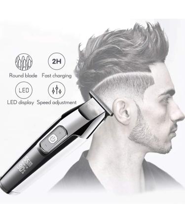 Professional Electric Hair Clipper & Trimmer - LCD Digital Men's Grooming Tool for Precision Cutting - Buy Online on GoSupps.com