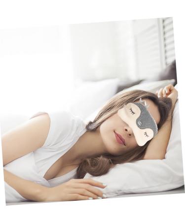 Shop Hemoton 3 Pcs Cartoon Blindfold - Light Blocking Eye Masks for Naps & Travel - Plush Christmas Eye Cover Goggles - Buy Online on GoSupps.com