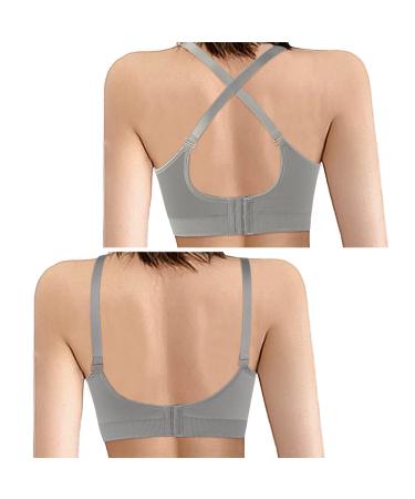 iLoveSIA 3PACK Hands-Free Nursing & Pumping Bra Set, Size 2XL, Black/Beige/Grey - Buy Online on GoSupps.com