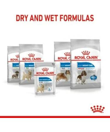 Royal Canin Light Weight Care Wet Adult Dog Food 85g (Pack of 12) Meat 85 g (Pack of 12) - Buy Online on GoSupps.com
