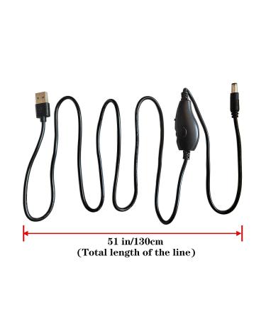 JINGHAOER Electric Nail Drill Power Cord - USB Charger Nail File Kit Cord 5.5/3.5, Adjustable Speed & Direction - Buy Online on GoSupps.com