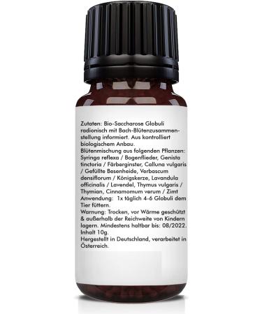 Saint Nutrition Lice & Fleas Plus Globules - Natural Remedy for Cats & Dogs | Homeopathic Solution with Bach Flowers | 10g - Buy Online on GoSupps.com