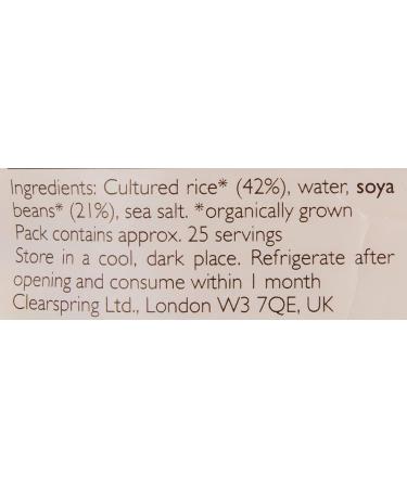 Clearspring Organic Sweet White Miso 250g - Authentic Japanese Seasoning - Buy Online on GoSupps.com