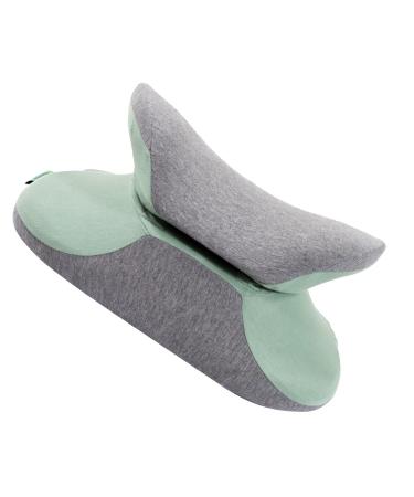 Travel pillows neck pillows Avoid neck and shoulder pain.Protect your head neck and lumbar spine comfortably.Is used for sleeping on the plane bus bus office (fruit green) 38*33*15cm fruit green