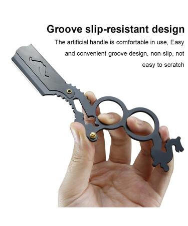 Comfortable Portable Razor - Manual Cleaning Nursing Harvesters with Non-Slip Design for Effortless Shaving | Ideal for Travel - Buy Online on GoSupps.com