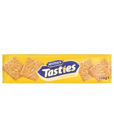 McVitie's Tasties Custard Creams 12x150g Custard Cream Biscuits