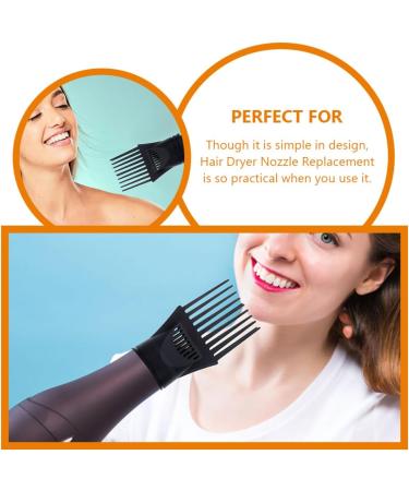 DOITOOL 20 Pcs Hair Dryer Comb Universal Diffuser Universal Combs Hair Dryer Attachment Hair Blow Dryer Comb Straight Hair Dryer Nozzle Washing Capsules Modeling Hair Comb Plastic - Buy Online on GoSupps.com