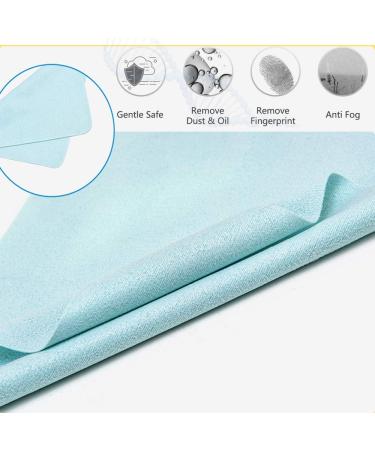 SAIGO Anti-Fog Cloth - Microfiber Wipes for Glasses Sunglasses Camera Lenses & More | Prevent Fogging 3 Count Pack - Buy Online on GoSupps.com