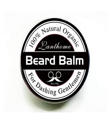 Lubricating Balm Leave Moisturizing Bart cream 30g care men care beard other facial massage vibration (multicolor one size) 1 piece (1 Pack) multicolored