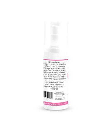 Unscented Face Moisturizer for Chemo Patients | Natural Organic Oncology Cream | Hydrating & Soothing Serum | Paraben & Chemical Free | 1 oz - Buy Online on GoSupps.com