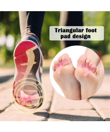 Soft Gel Toe Separators - 2 Pairs for Toe Alignment & Pain Relief (White) - Buy Online on GoSupps.com