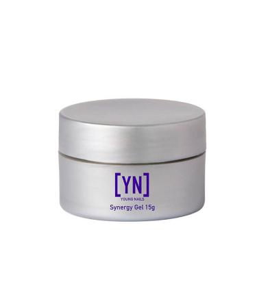 Young Nails Synergy Build Gel - Easy to Use Technologically Advanced Chain Entanglement. Build  Conceal  Sculpt  & Gloss - Available in 15 gram  30 gram  & 60 gram size options Clear 15 Gram