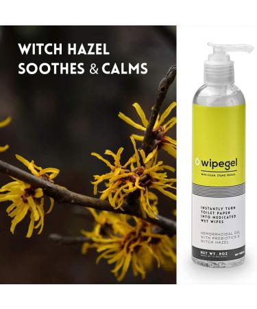 Witch Hazel Hemorrhoid Wipes with Prebiotics - Soothing Daily Cleanse for All, 400 Wipes - Buy Online on GoSupps.com
