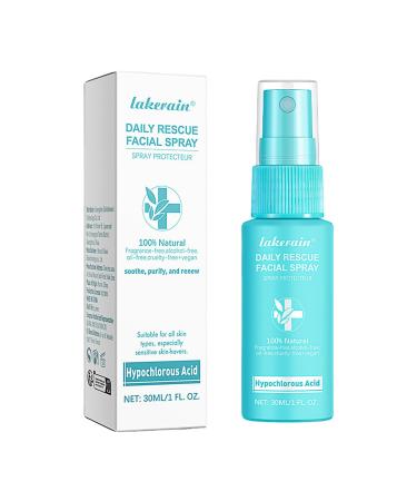 Getaria Hypochlorous Acid Daily Rescue Spray - 30ml Soothing Toner Moisturizing Mist for Sensitive Skin and All Skin Types