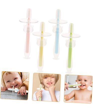 Fomiyes 12-Pack Baby Toothbrush Set | Newborn & Children's Oral Care | Travel-Friendly Pet Toothbrushes - Buy Online on GoSupps.com