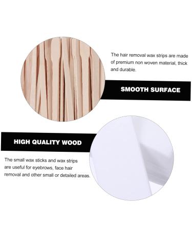 Buy Beavorty 800pcs Disposable Beauty Bar Spatula - Flat Head Stencil Tool Natural Birch Wax Applicators - Ideal for Beauty Treatments & Spa Supplies - Buy Online on GoSupps.com