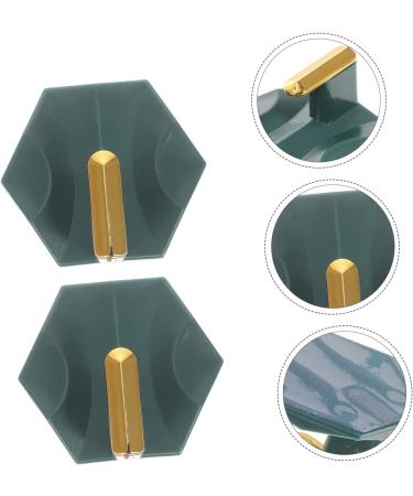 Alipis 16 Pcs Hook up Plastic Hooks for Hanging Towel Hook Bathroom Towel Hanger Hook Rack Diamond - Buy Online on GoSupps.com