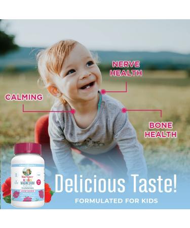 MaryRuth's Kids Magnesium Citrate Gummies | 2 Month Supply | Non-GMO & Vegan | Sugar Free Magnesium Supplement for Bone, Nerve & Gut Health | Calm Formula for Kids 2+ | 60 Count - Buy Online on GoSupps.com