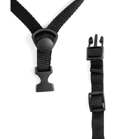 QWORK Tactical Helmet - PJ Type, Lightweight ABS Hard Shell, Black - Buy Online on GoSupps.com