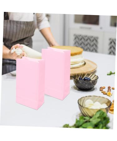 FUNOMOCYA 20pcs Gift Bags Bulk Gift Storage Bag Delicate Paper Gift Bag Festival Gift Bags Flower Wrapping Bag Party Bags Party Supplies Tote Bag Kraft Paper Wedding Pink 1 count (Pack of 1) Pink - Buy Online on GoSupps.com