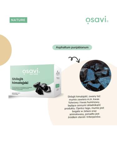 Osavi Shilajit de l'Himalaya - 25g | R sine naturelle (Asphaltum punjabianum) de l'Himalaya | Normalis aux acides fulviques et humiques | Des montagnes du Karakoram et du Zanskar | Avec b ton doseur - Buy Online on GoSupps.com