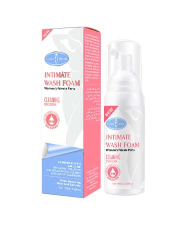 AICHUN BEAUTY Wash Foam Ultra Gently Cleaning Sterilization Vaginal PH Balanced Women's Private Parts Removing Odor 100ml / 3.38fl.oz