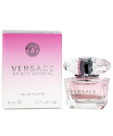 Versace. Bright Crystal Eau de Toilette Mini for Women 0.17 Ounce (Pack of 2) Floral 0.17 Fl Oz (Pack of 2) - Buy Online on GoSupps.com