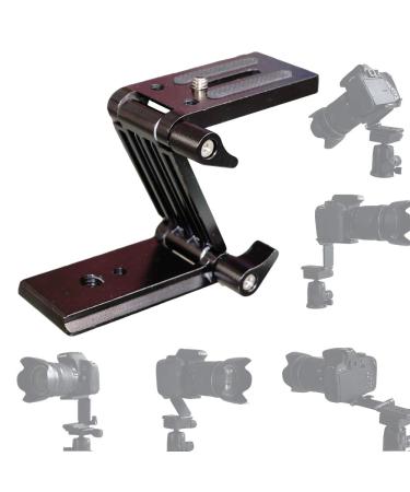 PURAMI Universal Flex Tilt Head Z Mount Bracket with Arca-Swiss and Tripod Quick Release Plate for Camera Slider Rail Cage Rig Gimbal Stabilizer Compatible with DSLR Canon Nikon Sony - Buy Online on GoSupps.com