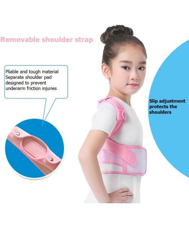 ZJchao Kids Posture Corrector Brace - Back Shoulder Lumbar Waist Support Belt for Bone Injury Correction - Straighten Upper Back, Prevent Slouching and Humpback - Size Small - Buy Online on GoSupps.com