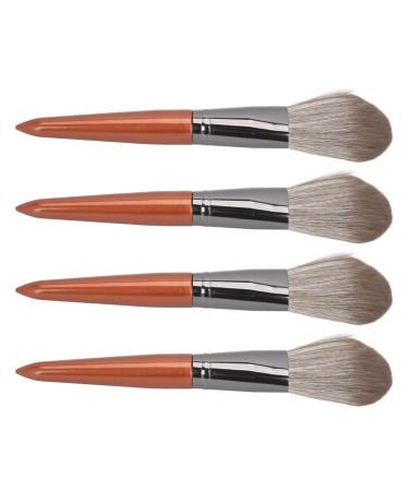 Setting Powder Brush Large Silky Loose Powder Brush High Density Ergonomic Easy to Clean for Cosmetics