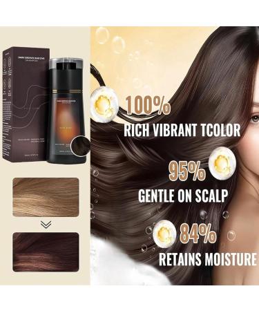  Rakiuty Shampoo for Coloring Natural Hair Dye Shampoo Hair Dye Shampoo Natural Hair Color Shampoo Hair Dye Shampoo 200 ml - Buy Online on GoSupps.com